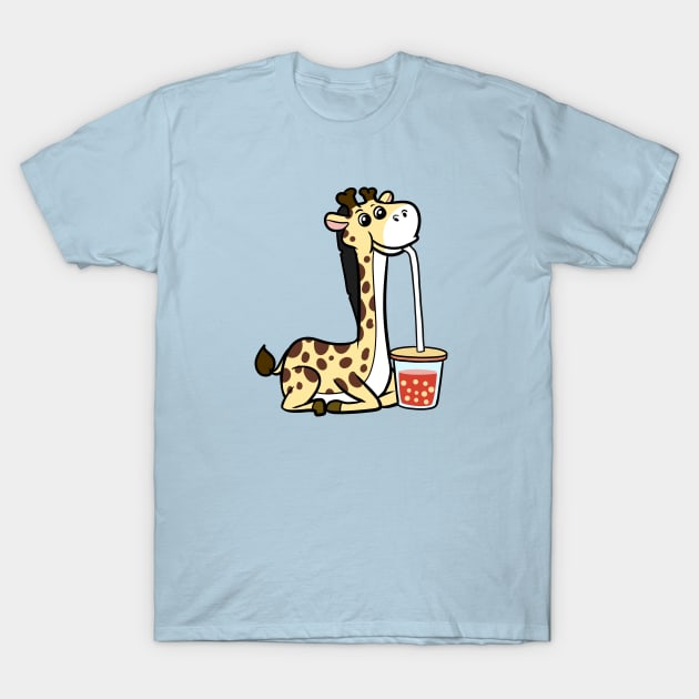 Boba Giraffe T-Shirt by WildSloths